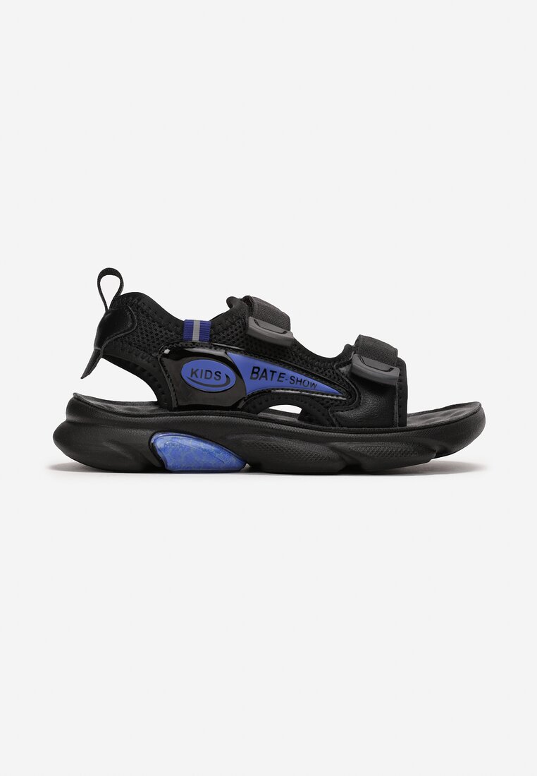 Sandale Negre cu albastru Pret Mic Numai Aici Încălțăminte de vară imagine 2022