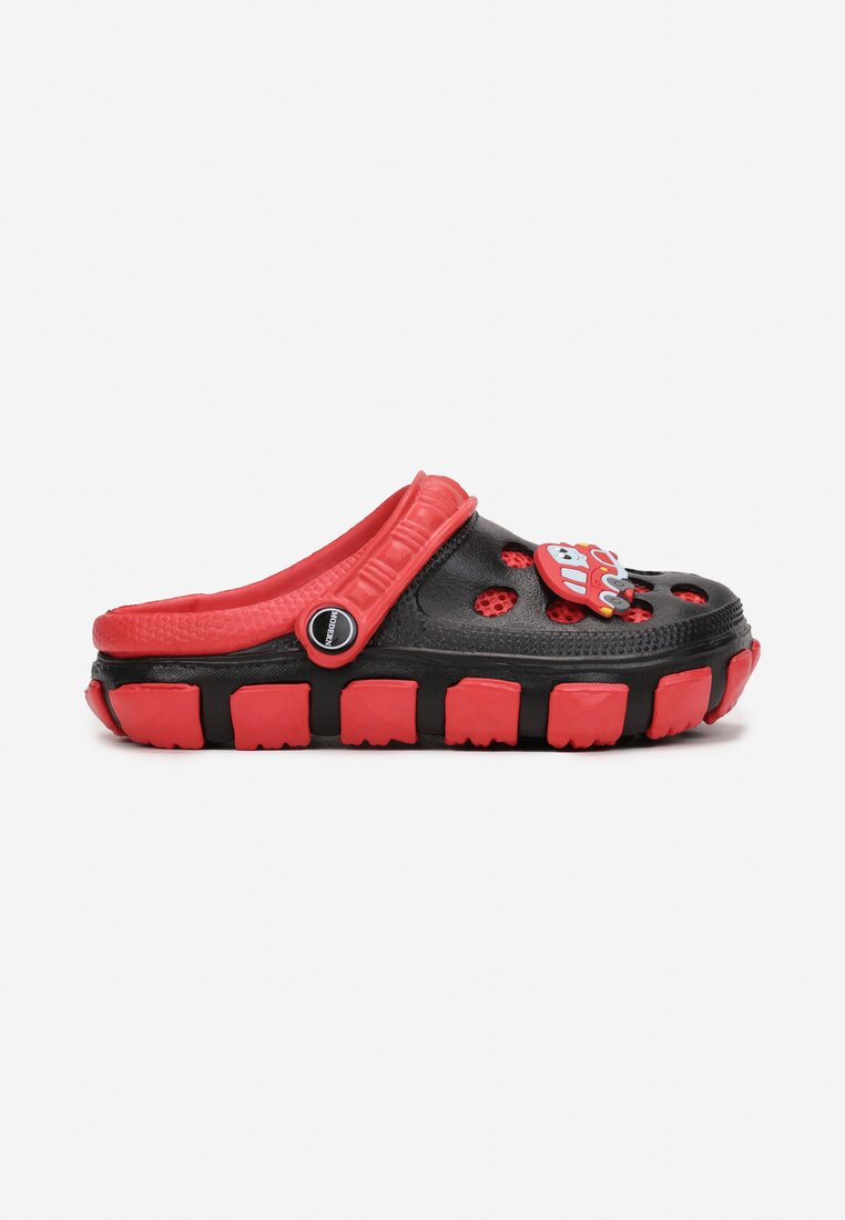 Papuci Negru cu roșu Încălțăminte pentru copii 2023-09-22