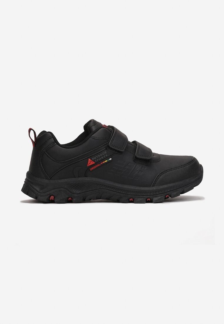 Pantofi trekking Negru cu roșu Încălțăminte bărbați 2023-09-22