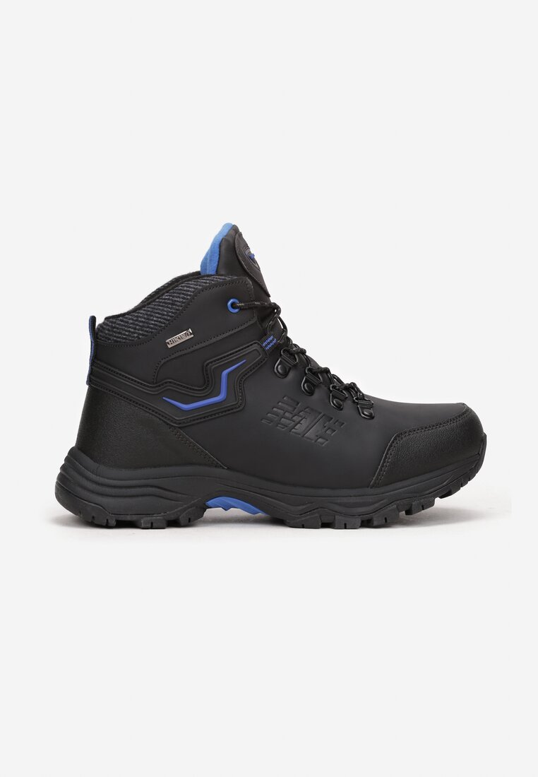 Pantofi trekking Negru cu albastru Albastru imagine noua