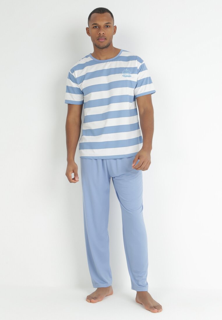 Pijama Albastru deschis albastru imagine noua