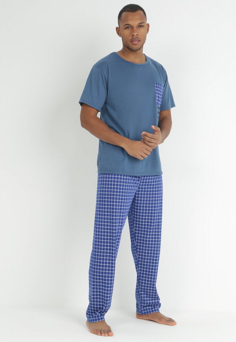Pijama Albastră albastra imagine noua
