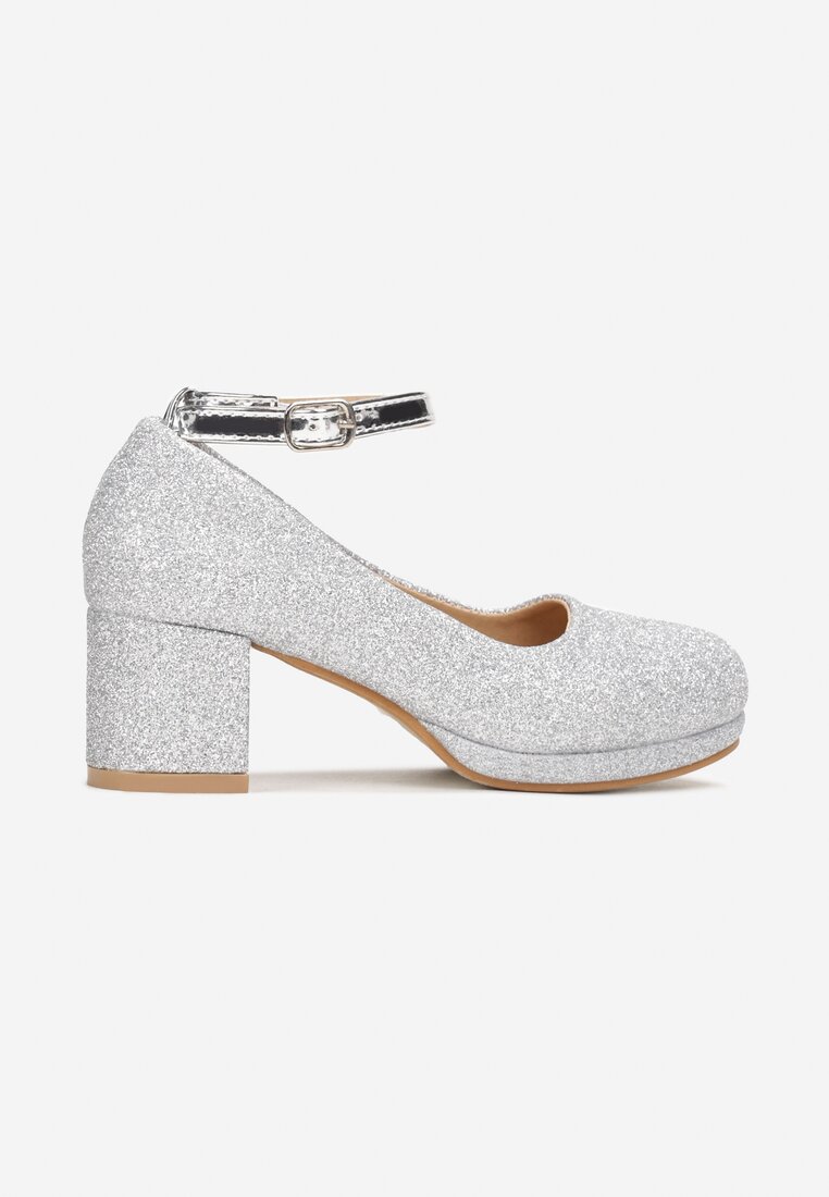Pantofi casual Argintii Pret Mic Numai Aici Argintiu imagine 2022