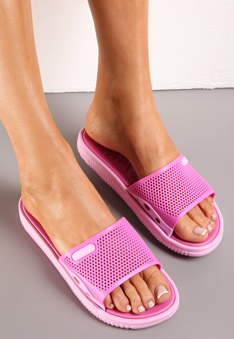 Papuci Fucsia cu roz Încălțăminte de damă 2023-05-28