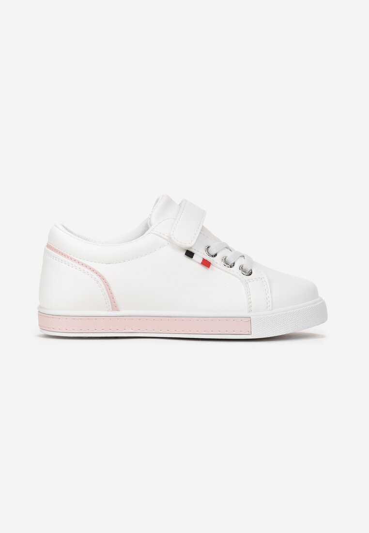 Pantofi sport Alb cu roz Alb