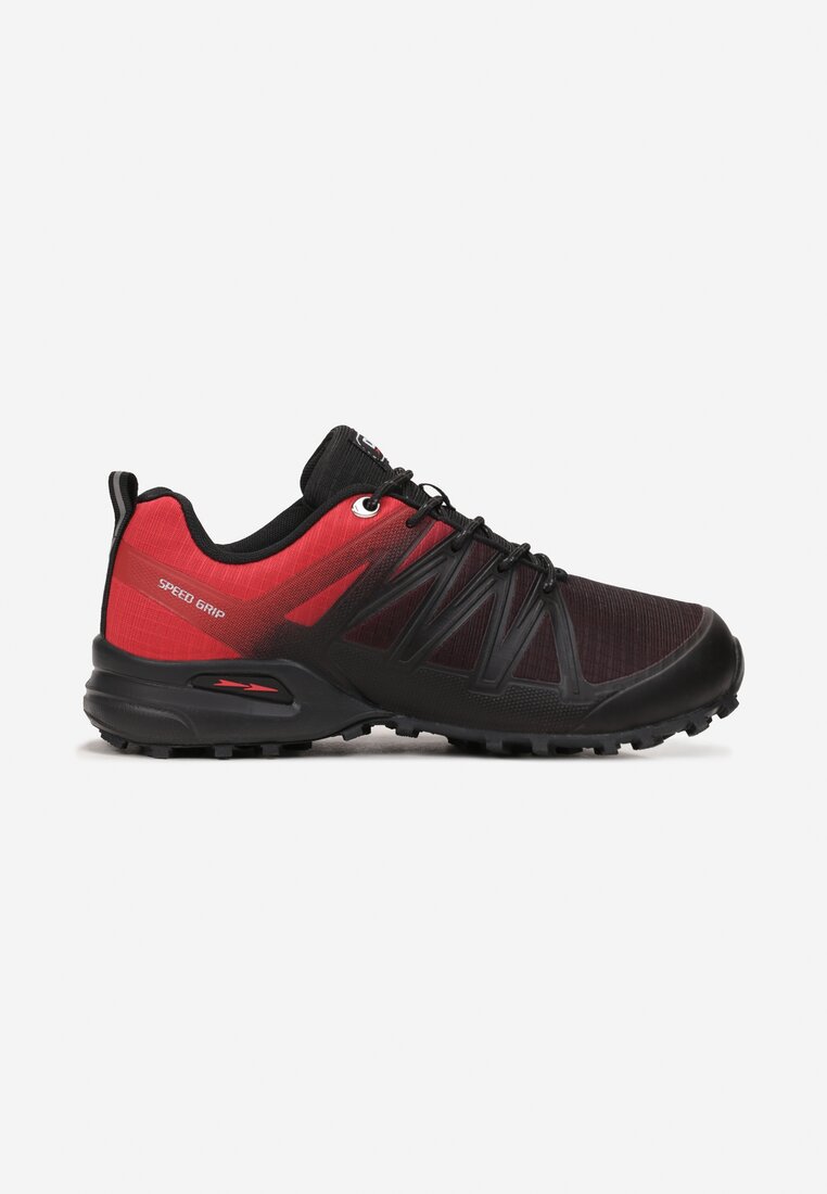 Pantofi sport Negru cu roșu bărbați-Negru