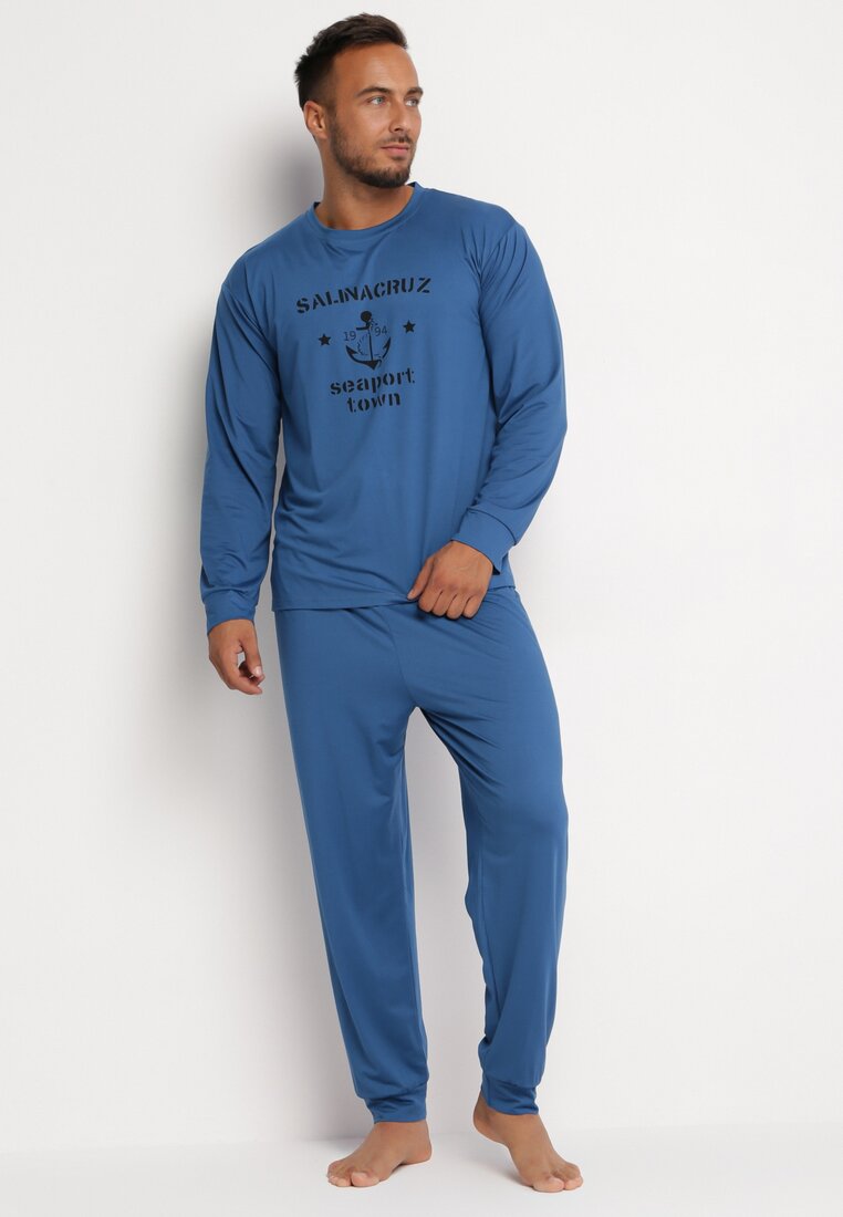 Poze Pijama Albastră